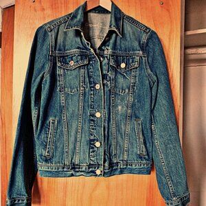 GAP 1969 Women's Blue Denim Trucker Jacket